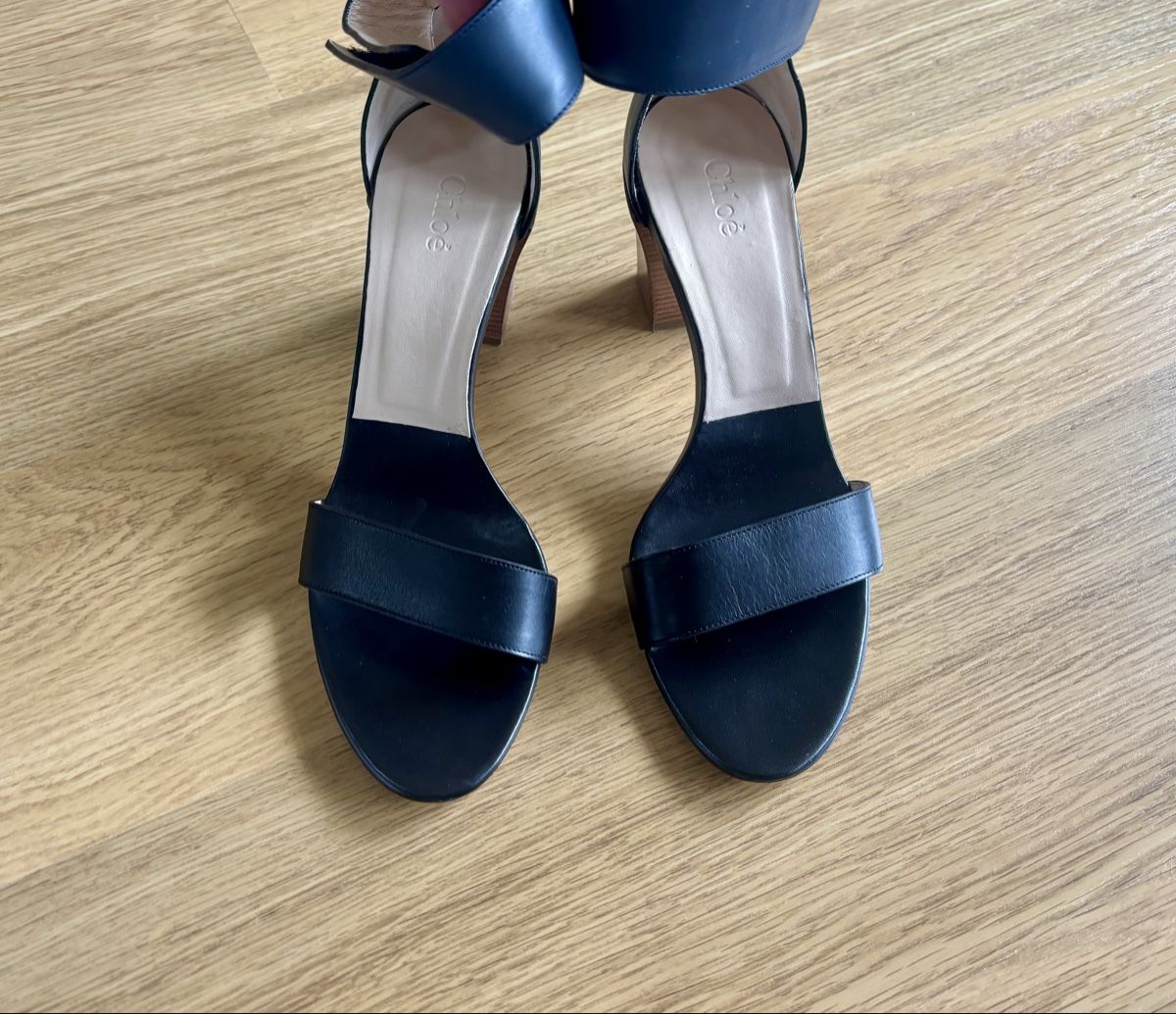 Chloé Scarpe da donna: Chloé Leder Sandalen Heels – Nuovo (secondo la descrizione) da Baden venduto da Tiffany6878 7