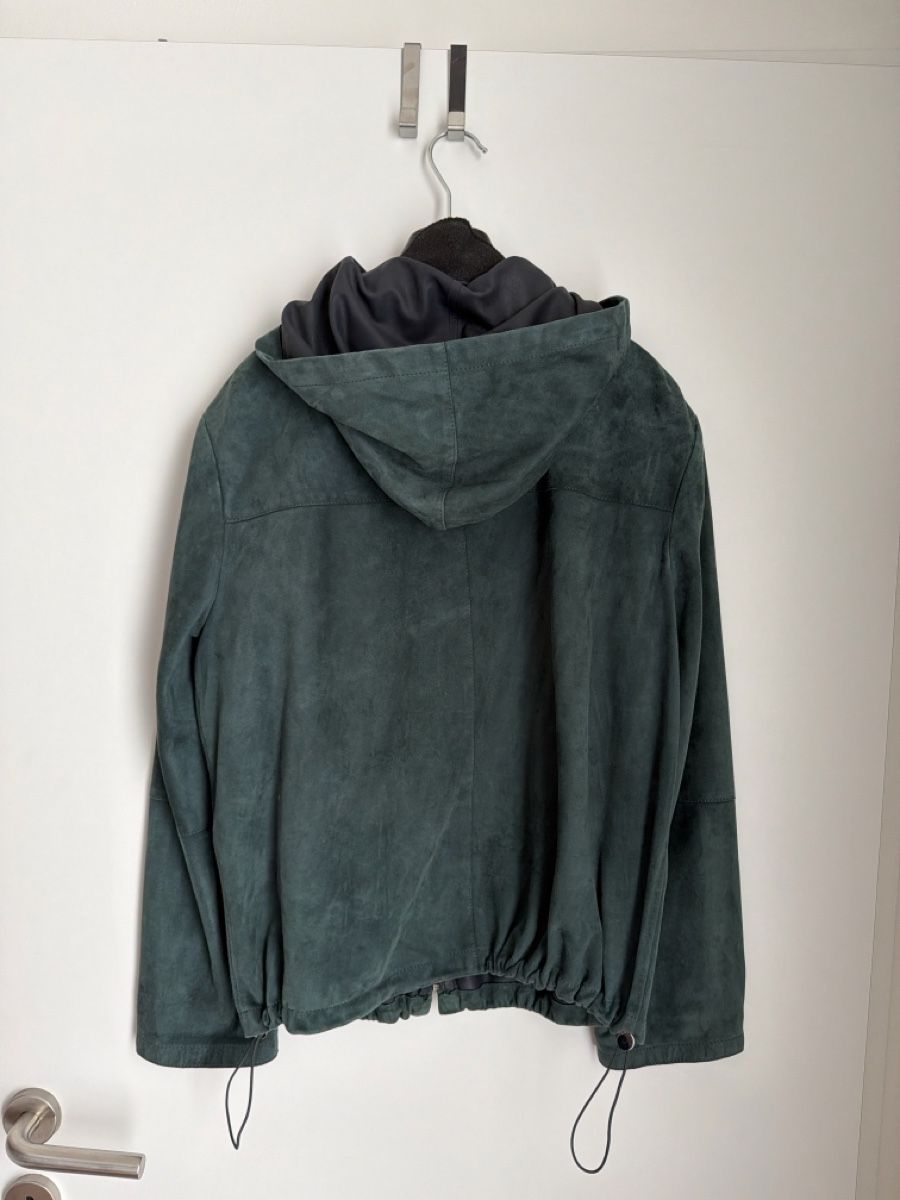 Max Mara Jacken: Weekend Max Mara Damen Kapuzenjacke Leder Gr. 38  – Gebraucht aus Othmarsingen von Darija7 1