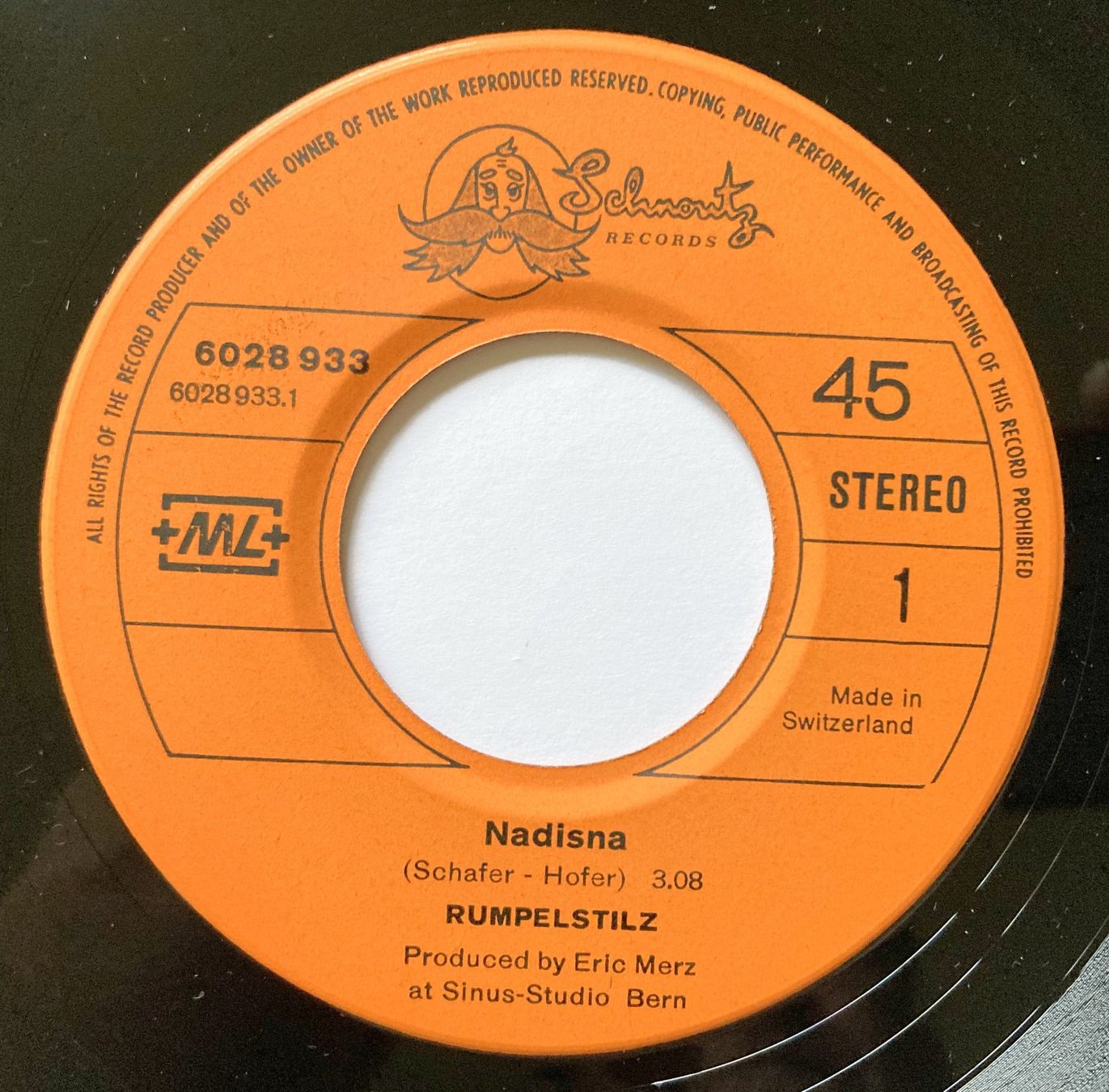 Dischi in vinile: RUMPELSTILZ - NADISNA – Usato da Bottens venduto da hotter-than-hell 2