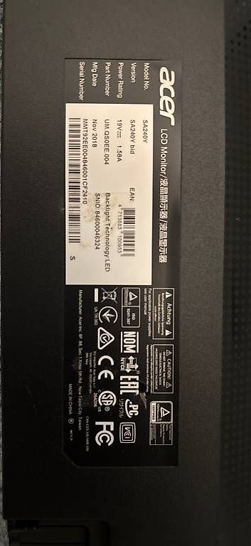 Monitor: Monitor Gaming – Usato da Emmenbrücke venduto da mar_wml2 2