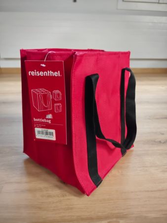 Reisenthel Bottlebag zum Tragen von bis zu 9 Flaschen, rot,
