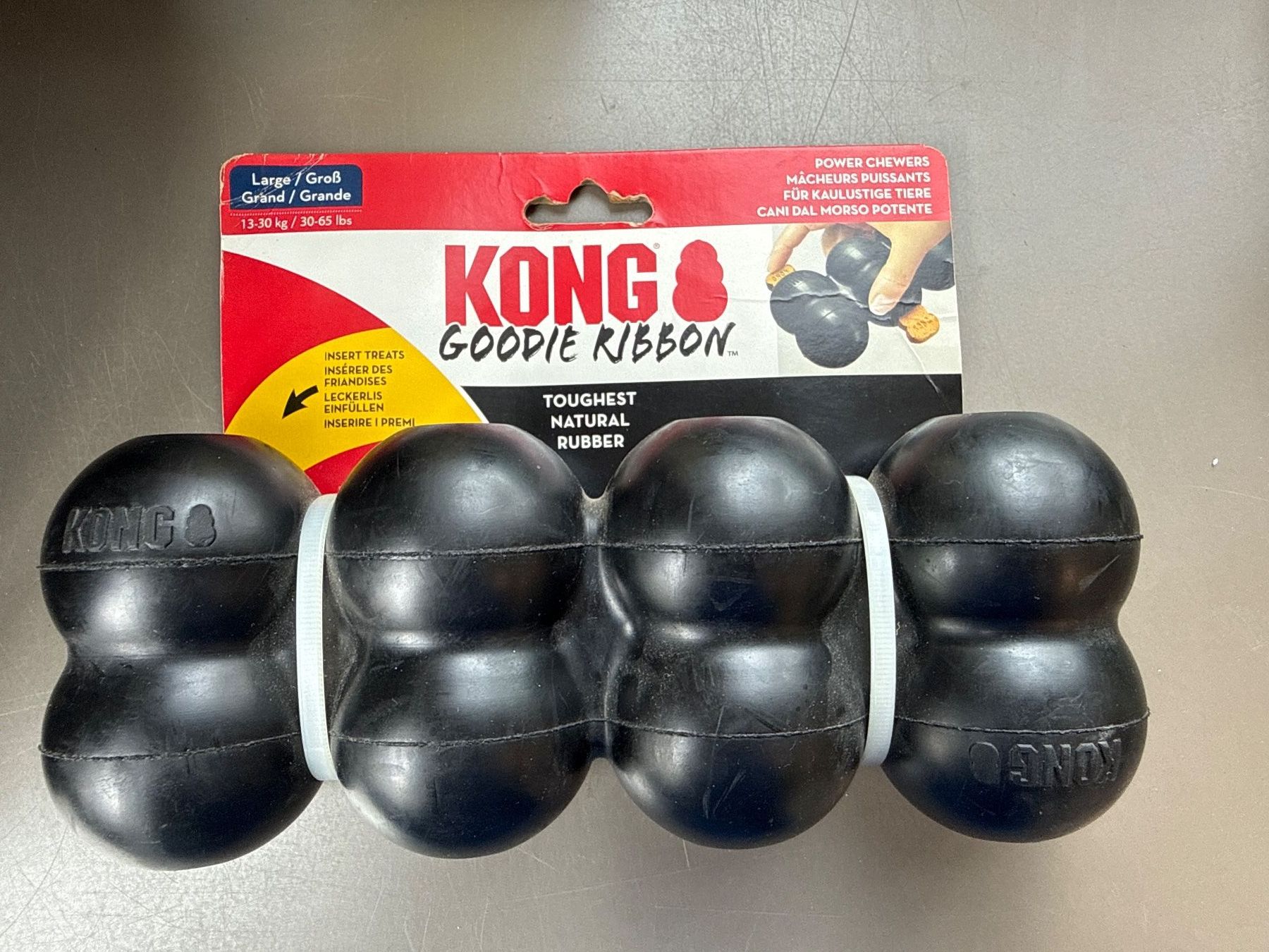 Giocattoli: Kong Goodie Ribbon L – Nuovo e nell'imballaggio originale da Zürich venduto da Aquarium_Seerose
