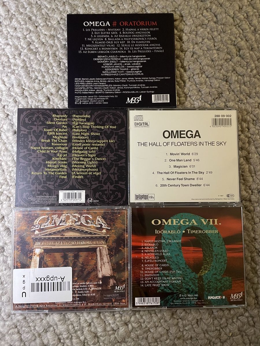 CDs: 5x Omega – Neu (gemäss Beschreibung) aus Reinach AG von trigger7811 2