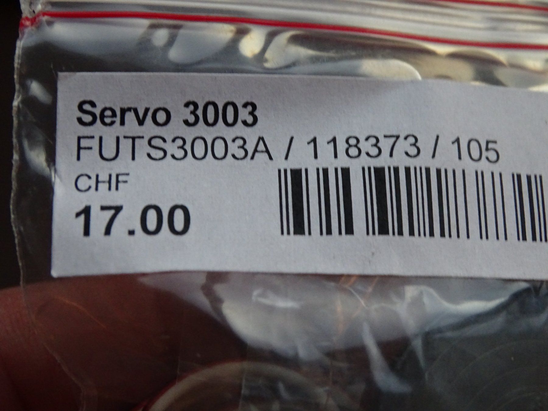 Futaba Telecomando: 3 neue Futaba S 3003 NOS – Nuovo e nell'imballaggio originale da Hirzel venduto da Musicman03 3