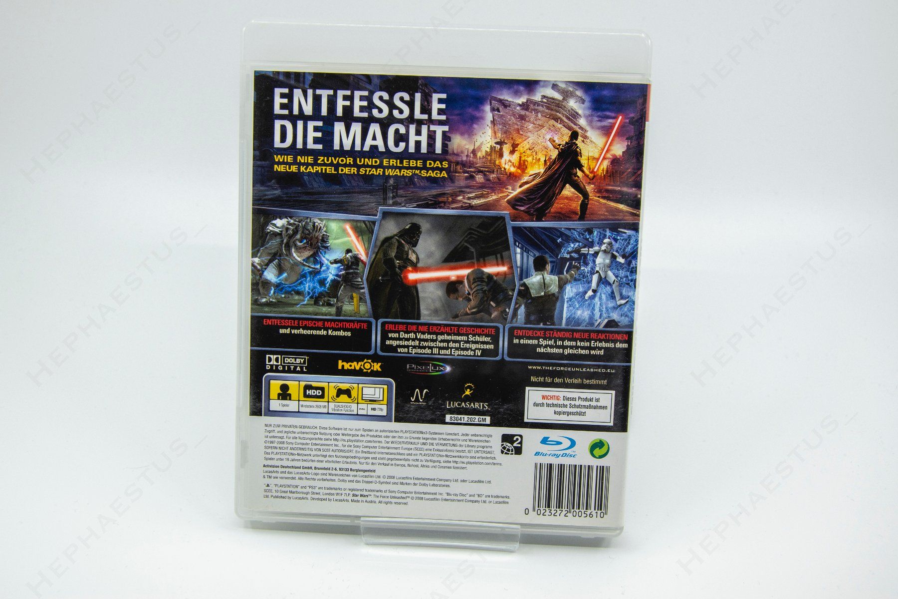 Giochi: Star Wars: The Force Unleashed PS3 – Usato da Effretikon venduto da Hephaestus_ 1