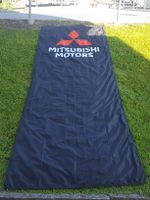 MITSUBISHI Motors Fahne Flagge Banner 3.9m X 1.5m NEU TOP