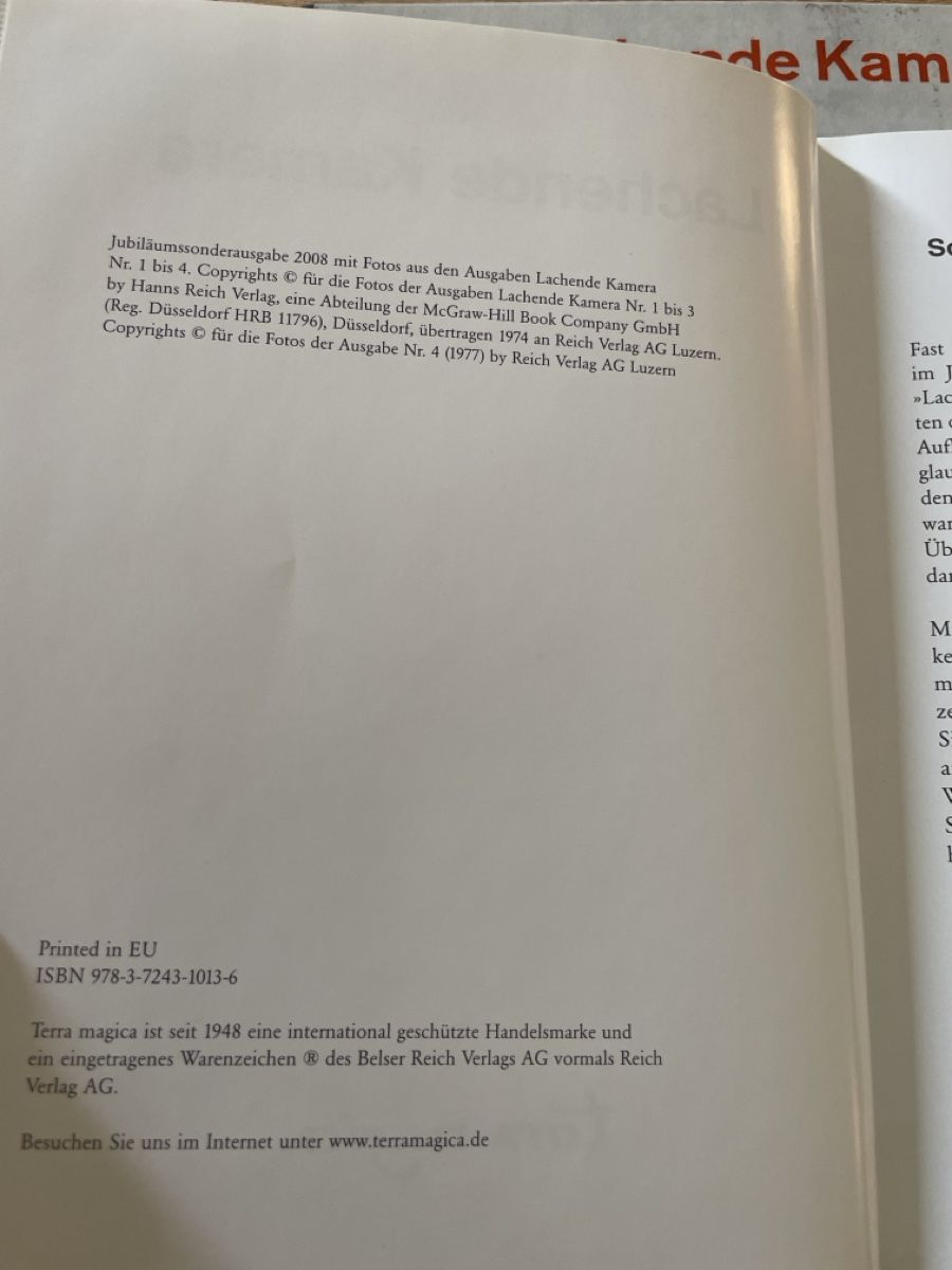 Livres: 3 Bücher lachende Kamera – D'occasion à Winterthur par cheerio97 4