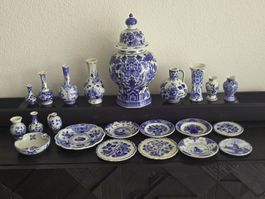 Delft Blau Keramik Geschirr - Royal Delft Set