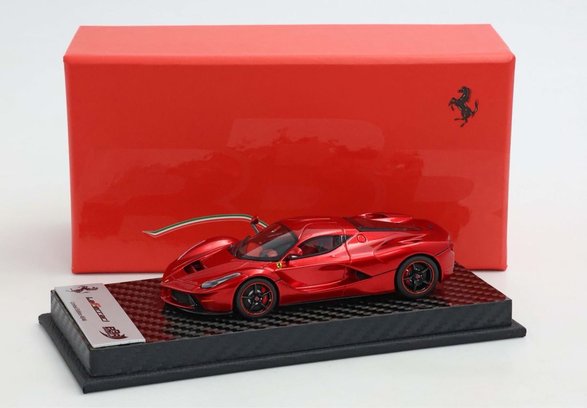 Ferrari Modellini d'auto: FERRARI LAFERRARI METALLIC ROSSO FUOCO 1:43 – Nuovo e nell'imballaggio originale da Bergdietikon venduto da Modell_Cars 6