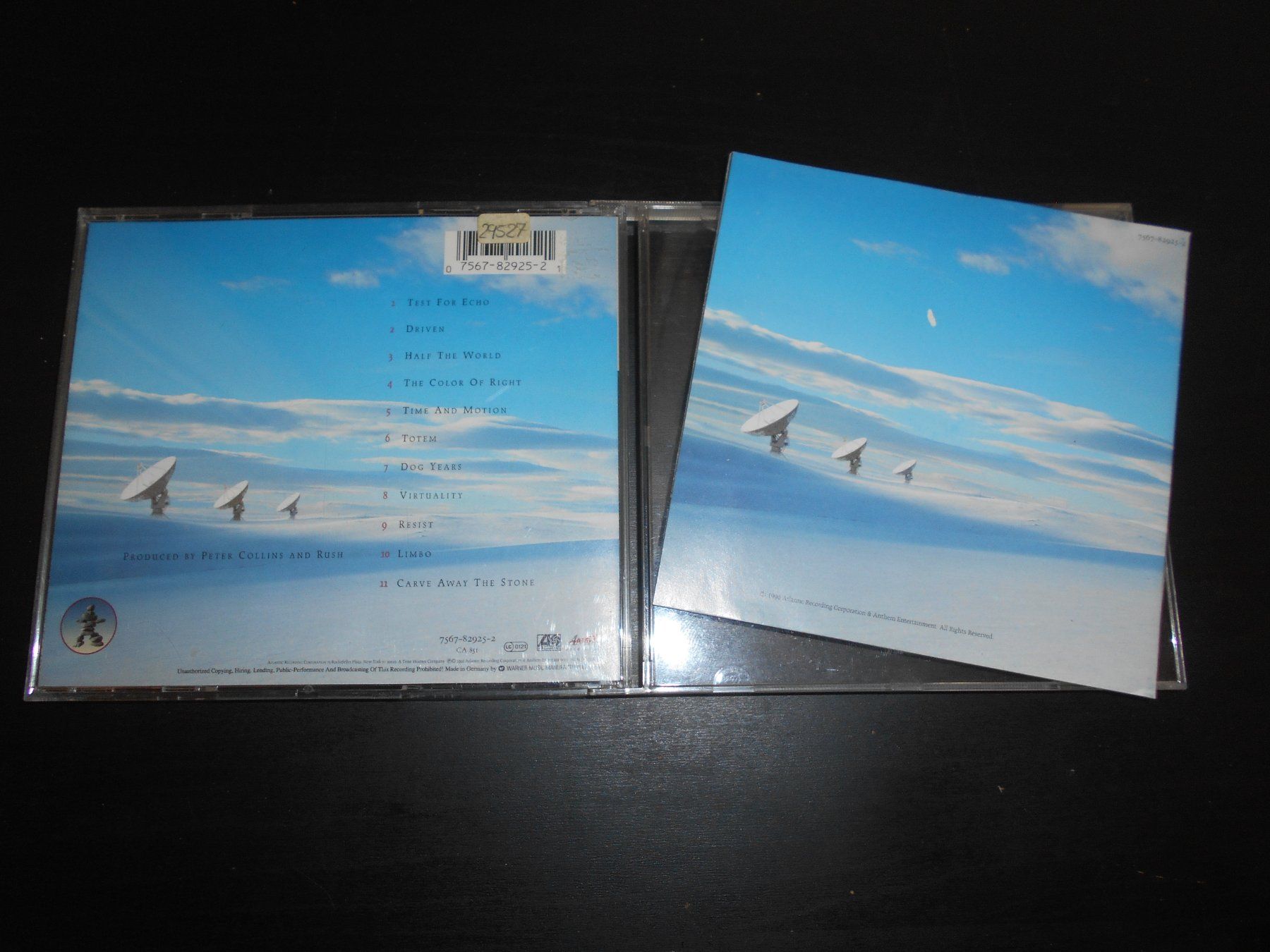 CD: Rush – Test For Echo / 1996 – Usato da Aarberg venduto da witchhunter01 1