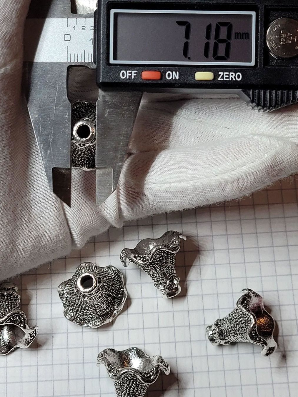 Sonstiger Schmuck: Großes Element basteln Perle zwischenelement space Kette – Neu (gemäss Beschreibung) aus Riedt b. Erlen von Gottestraene 7