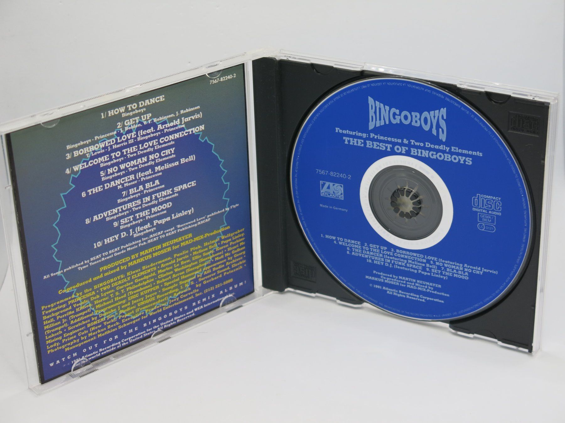 CD: CD Bingoboys Featuring: Princessa & Two Deadly Elements – Usato da Ernetschwil venduto da luisvonerni 1