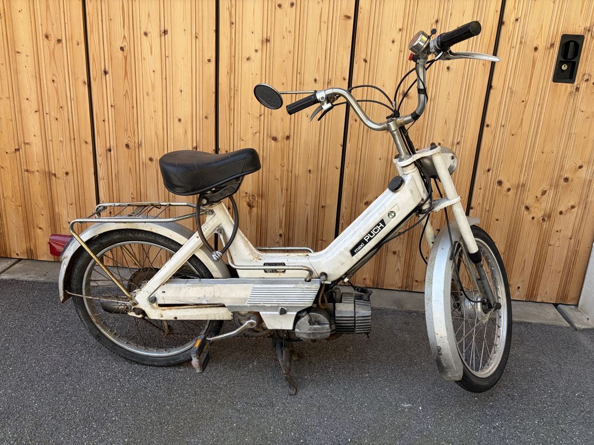 Puch Cyclomoteurs: Mofa Puch Maxi N mit Ausweis – Défectueux à Latterbach par Bbutz98 4