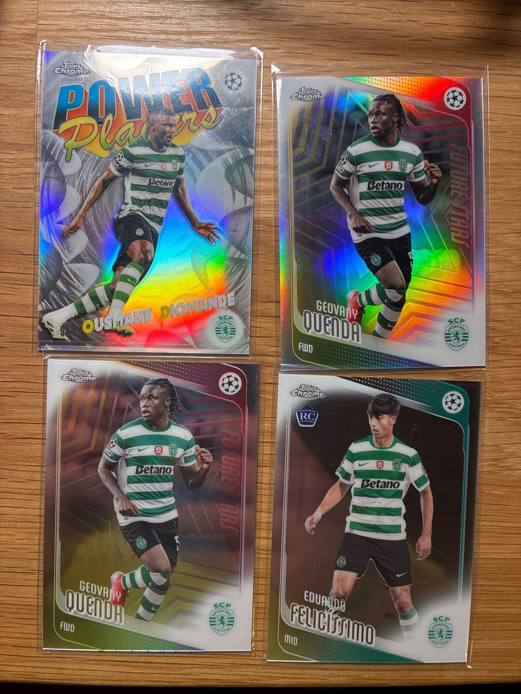 Topps Carte collezionabili: Topps Chrome Sporting Lissabon Lot – Usato da Wangenried venduto da Garagara