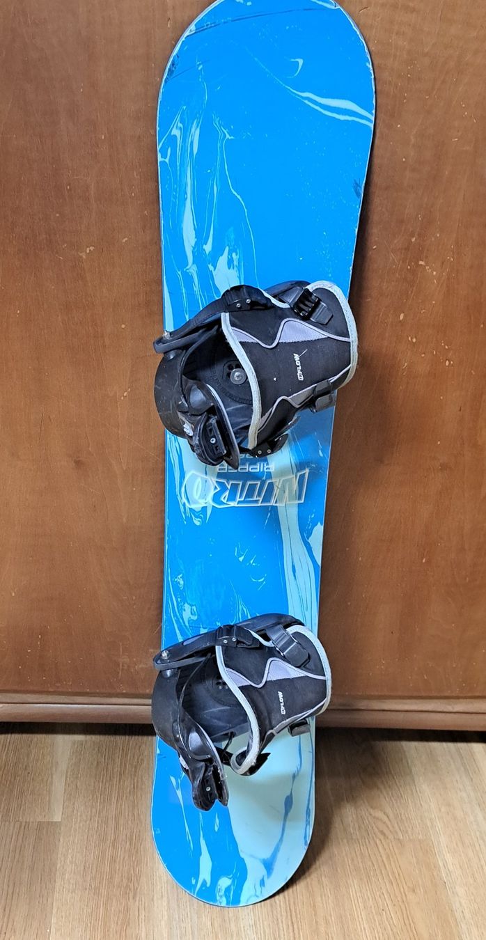 Snowboard Nitro Board: NITRO Ripper Snowboard mit Bindung 126 cm🏂 – Usato da bazenheid venduto da salerno007 3