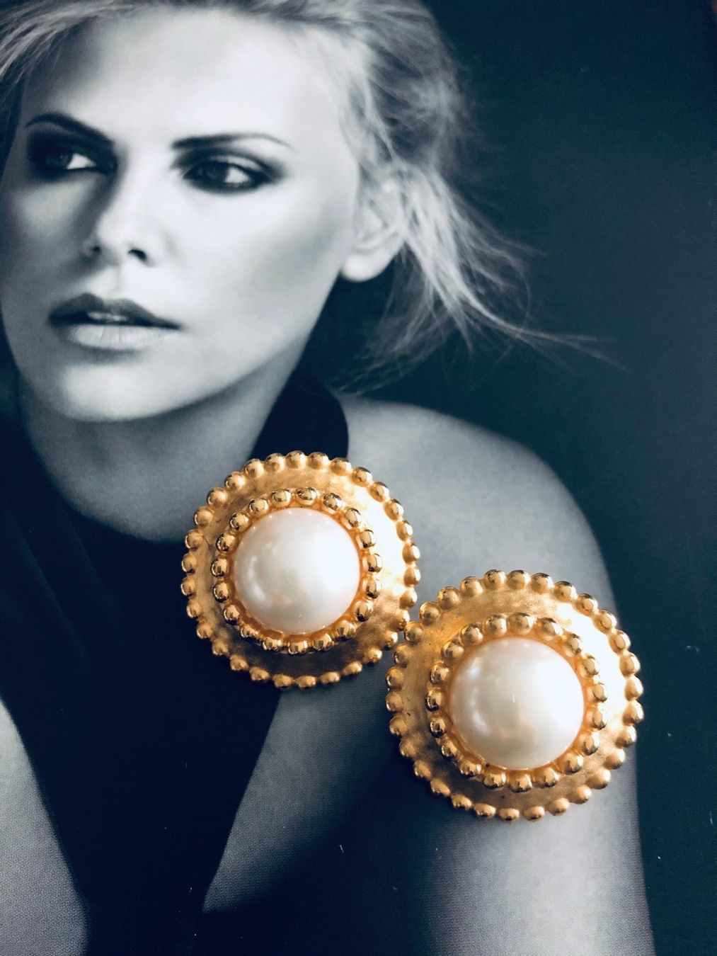 Orecchini pendenti & Orecchini a lobo: Wunderschöne Ohrringe mit gold Plaiting – Usato da Winkel venduto da Luxtime 1