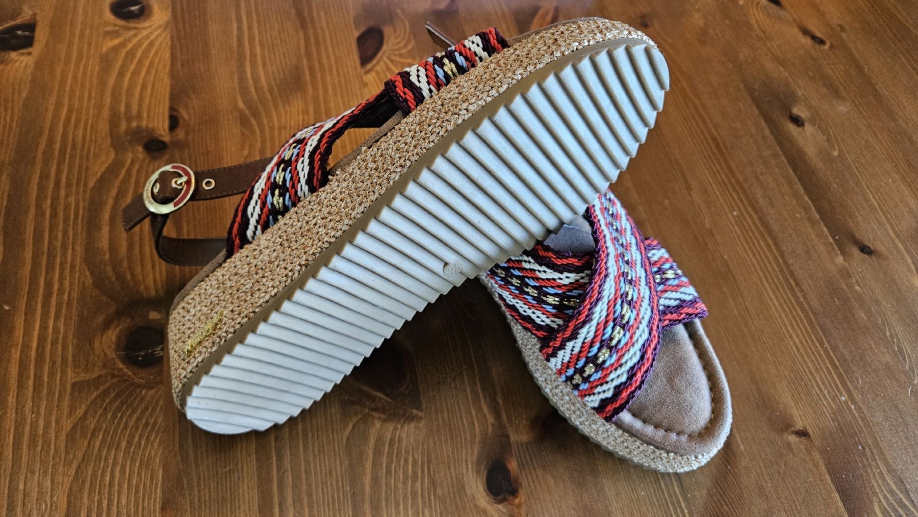 Chaussures femmes: Wrangler Sandalen, Ethno Look, Gr. 38 – Neuf (Voir description) à Schmitten / FR par Gumispvc 2