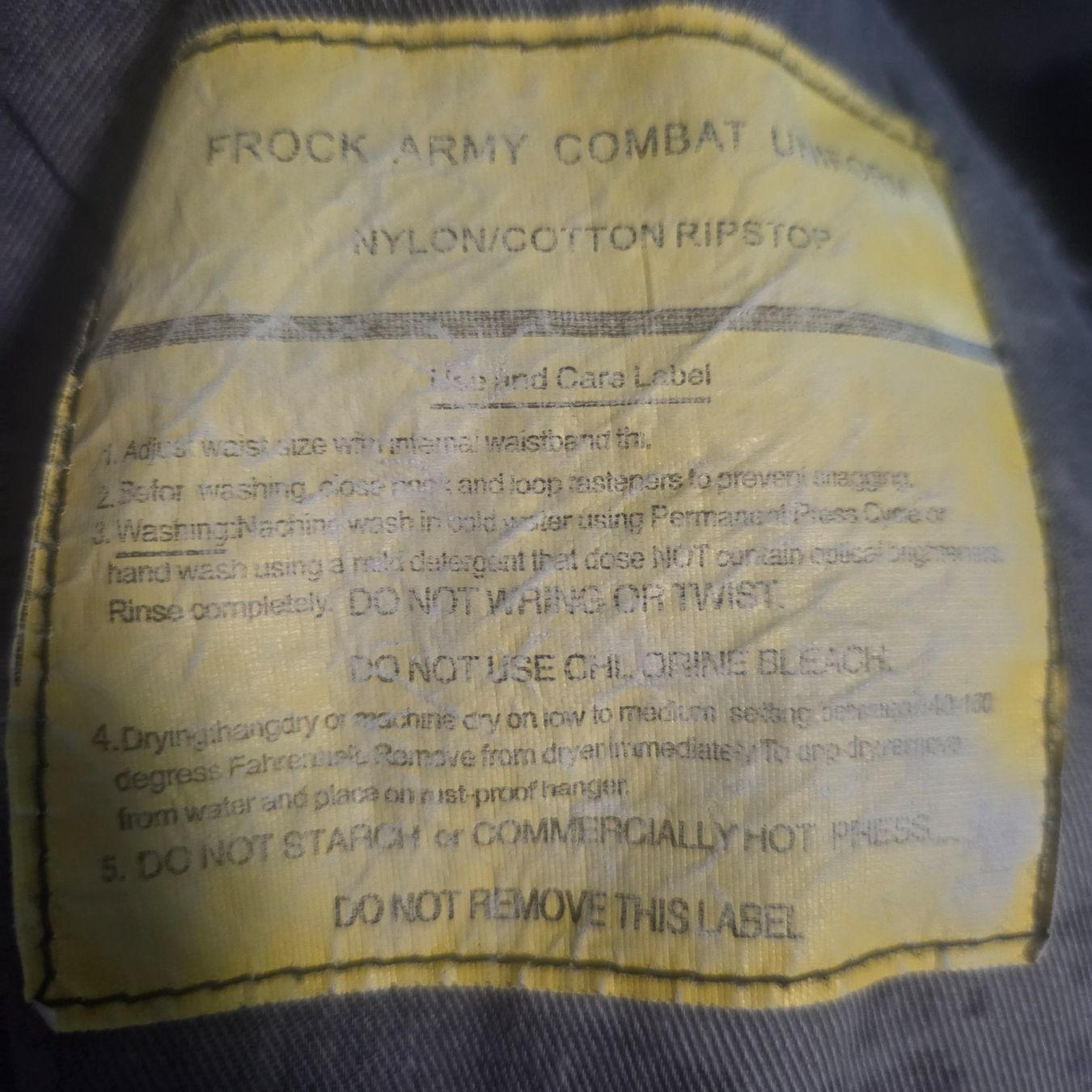 US Army Uniformi: Kampfhose und Hemd US Navy NWU Type I L Large – Usato da Jonen venduto da EFT-Fence-TRADER 8