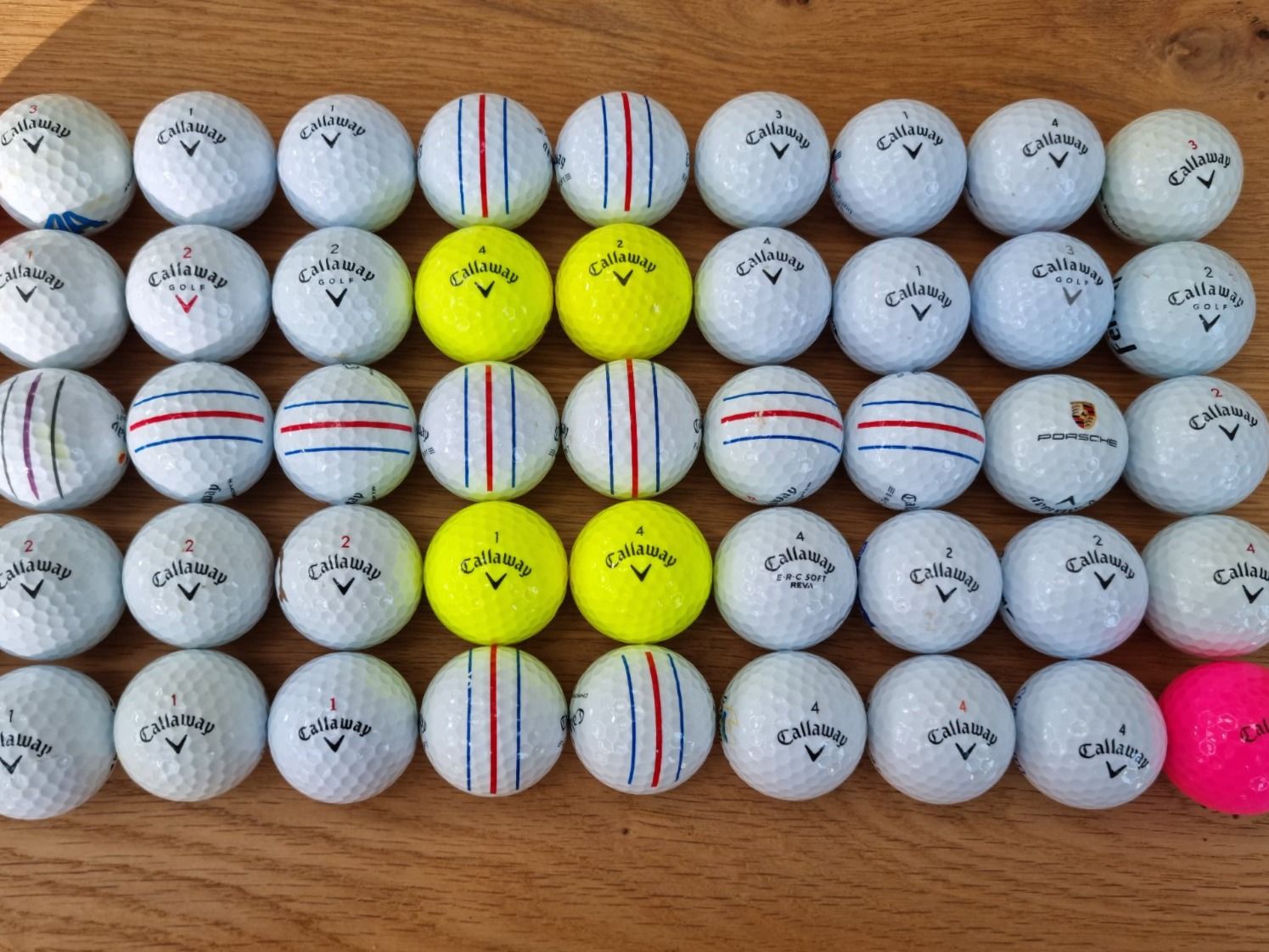 Callaway Bälle: 50 Callaway Golfbälle – Neu (gemäss Beschreibung) aus Bad Ragaz von
