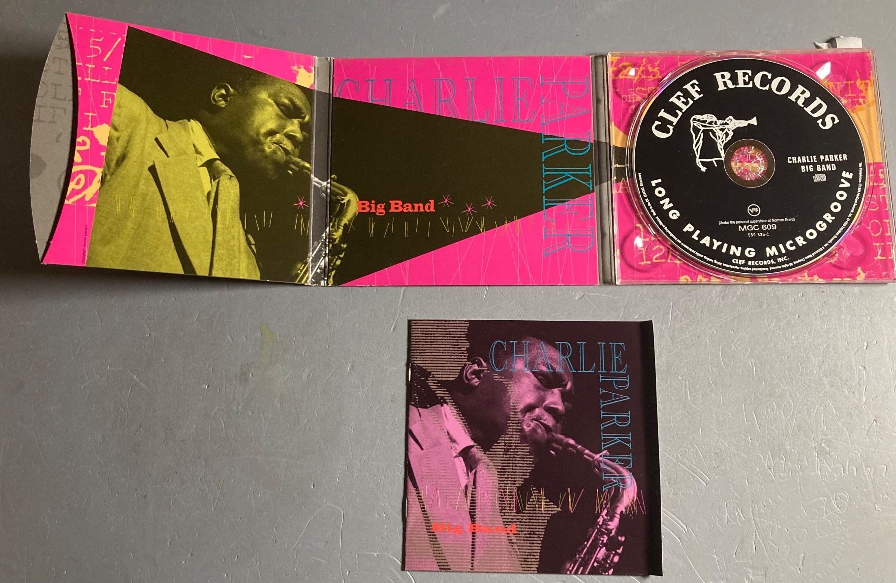CD: CHARLIE PARKER - BIG BAND – Usato da Poliez-Pittet venduto da Newtown-Records 2