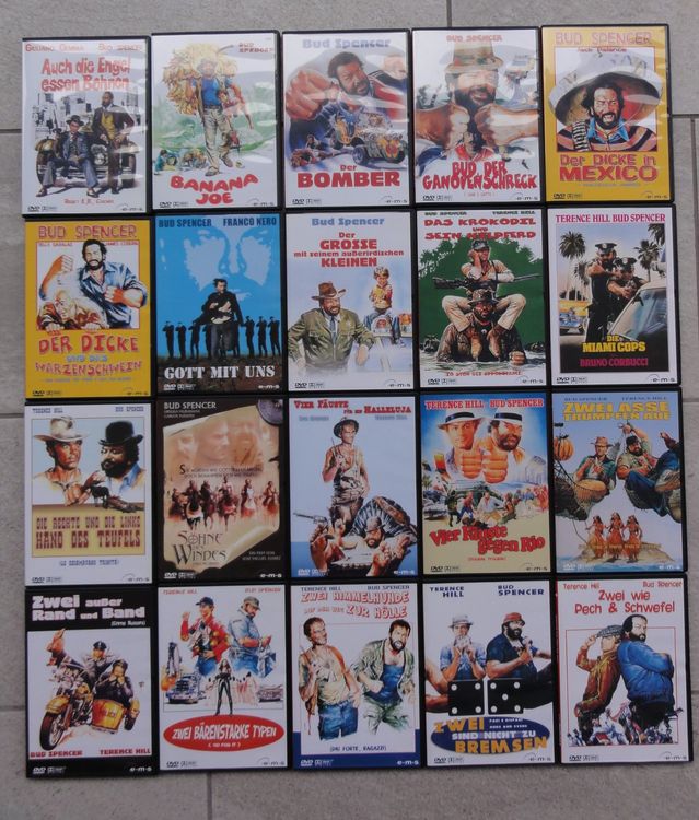 Bud Spencer & Terence Hill 20er Mega DVD Collection Acheter sur Ricardo