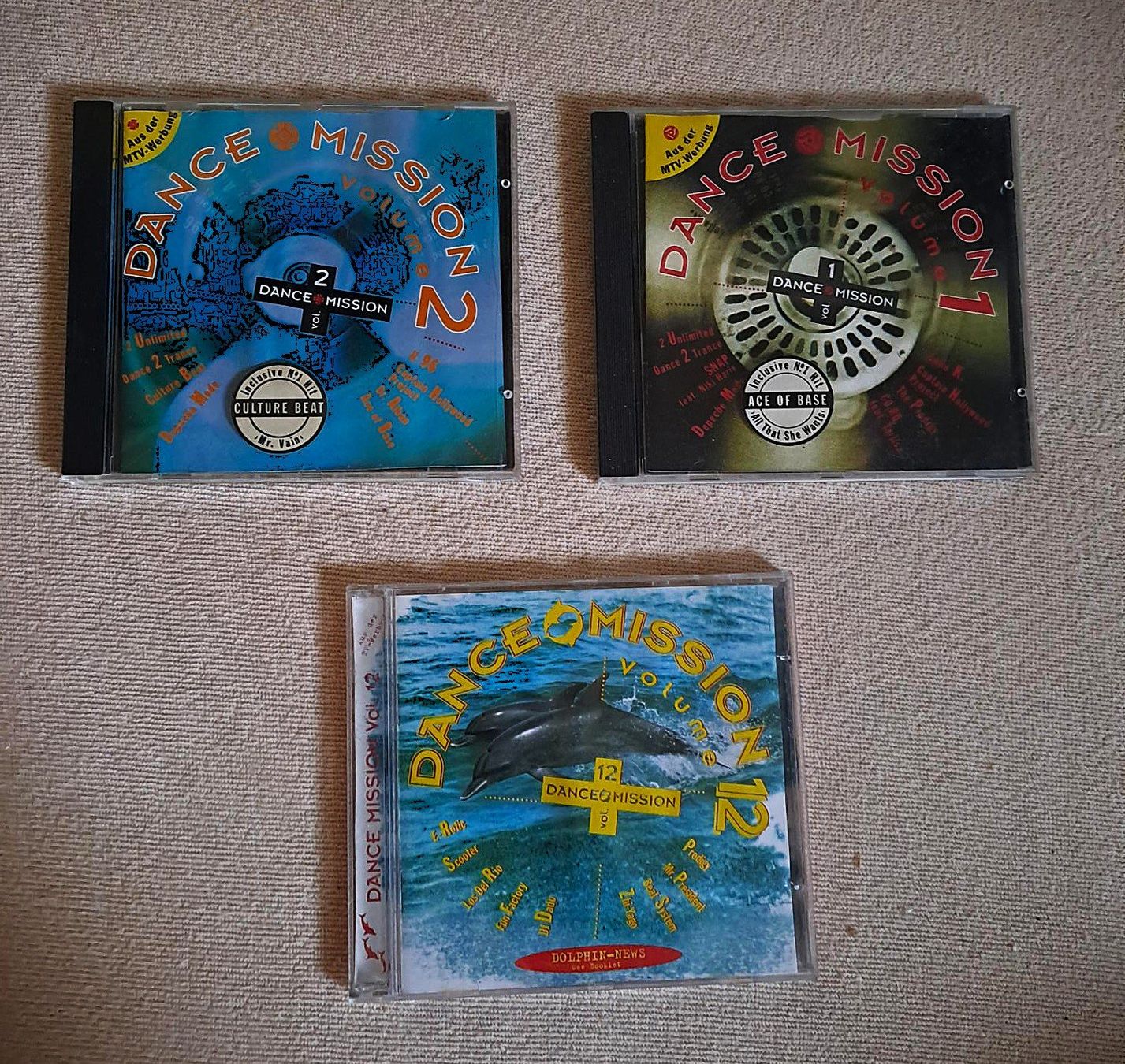 CD: 3 CD Dance Mission – Usato da Zürich venduto da leachim321