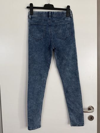 Blaue Skinny Jeans / Jeggings 