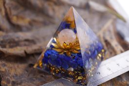 Orgonit Pyramide  Lapis  Blume   Räumung    (1)