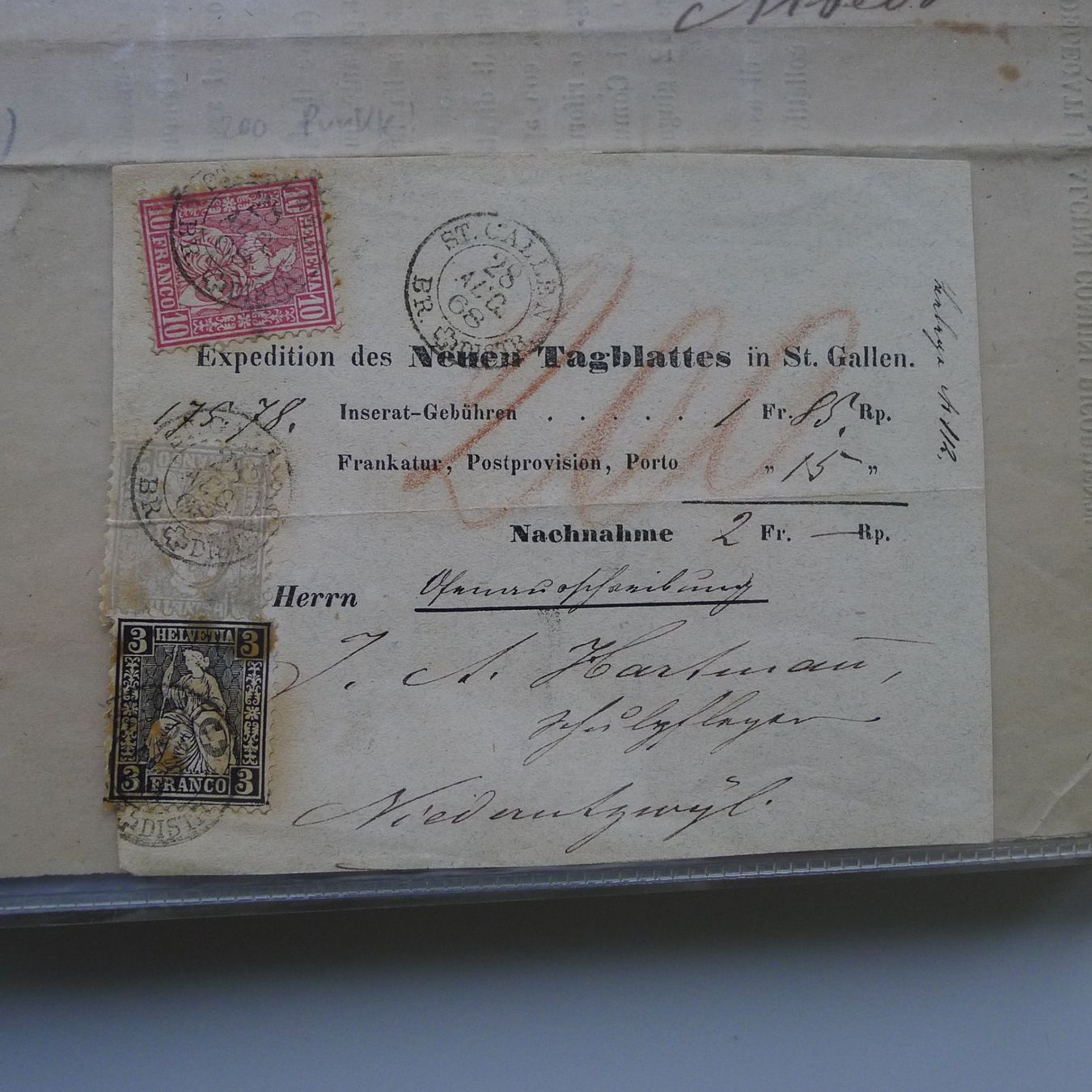 Alle Briefmarken: Starker Briefposten ab 1862: SITZENDE+ STEHENDE +Ziffermuste – Gebraucht aus Sursee von Luzernerraute 1