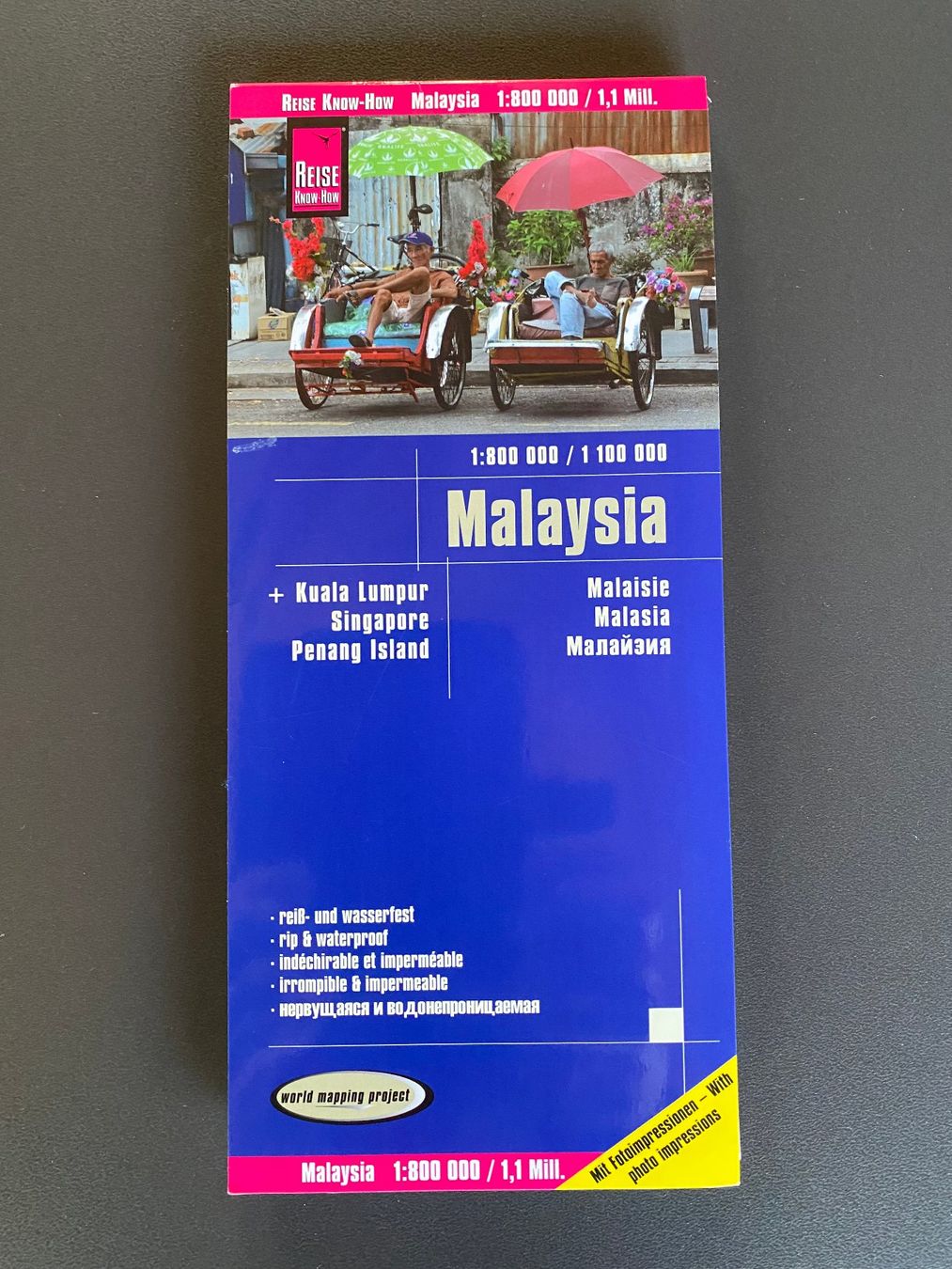 Cartine & Atlanti: Reisekarte Malaysia – Usato da deitingen venduto da popcorn02