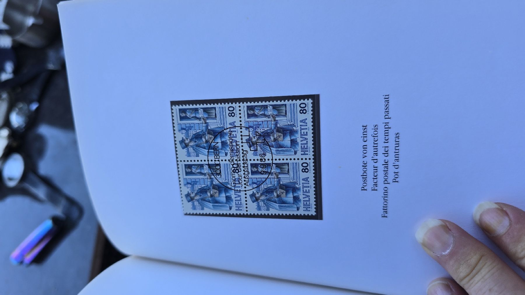 Swiss Plaketten & Abzeichen: Briefmarkensammlung – Gebraucht aus Pieterlen von sal_fd6z 5