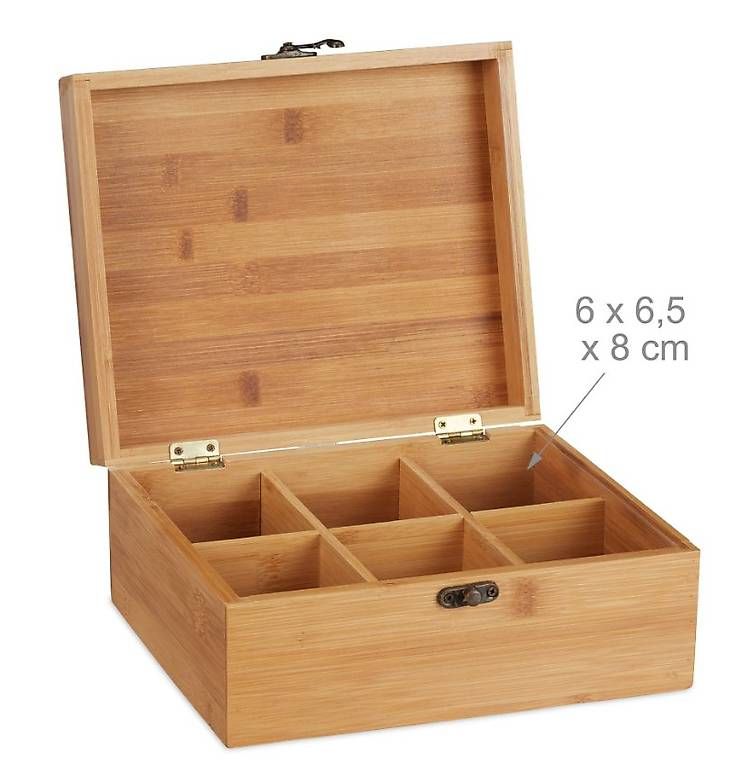 Altro per la casa: Teebox Bambus mit 6 Fächern - Green Tea – Nuovo e nell'imballaggio originale da Gerlafingen venduto da Tsuru 4