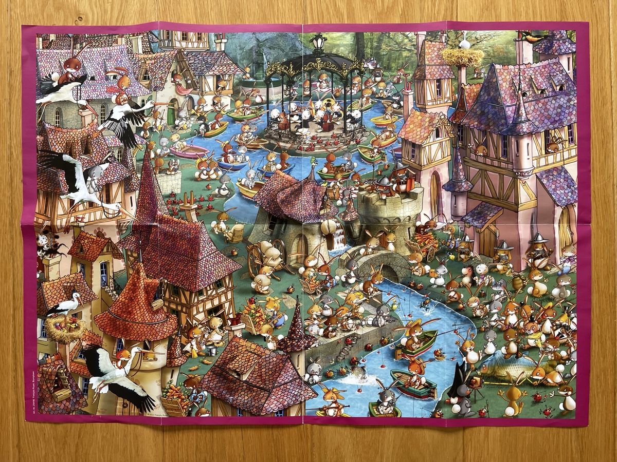 Heye Puzzle: Heye Puzzle 1000 Teile Bunny Town – Usato da Glattfelden venduto da Schmoni18 3