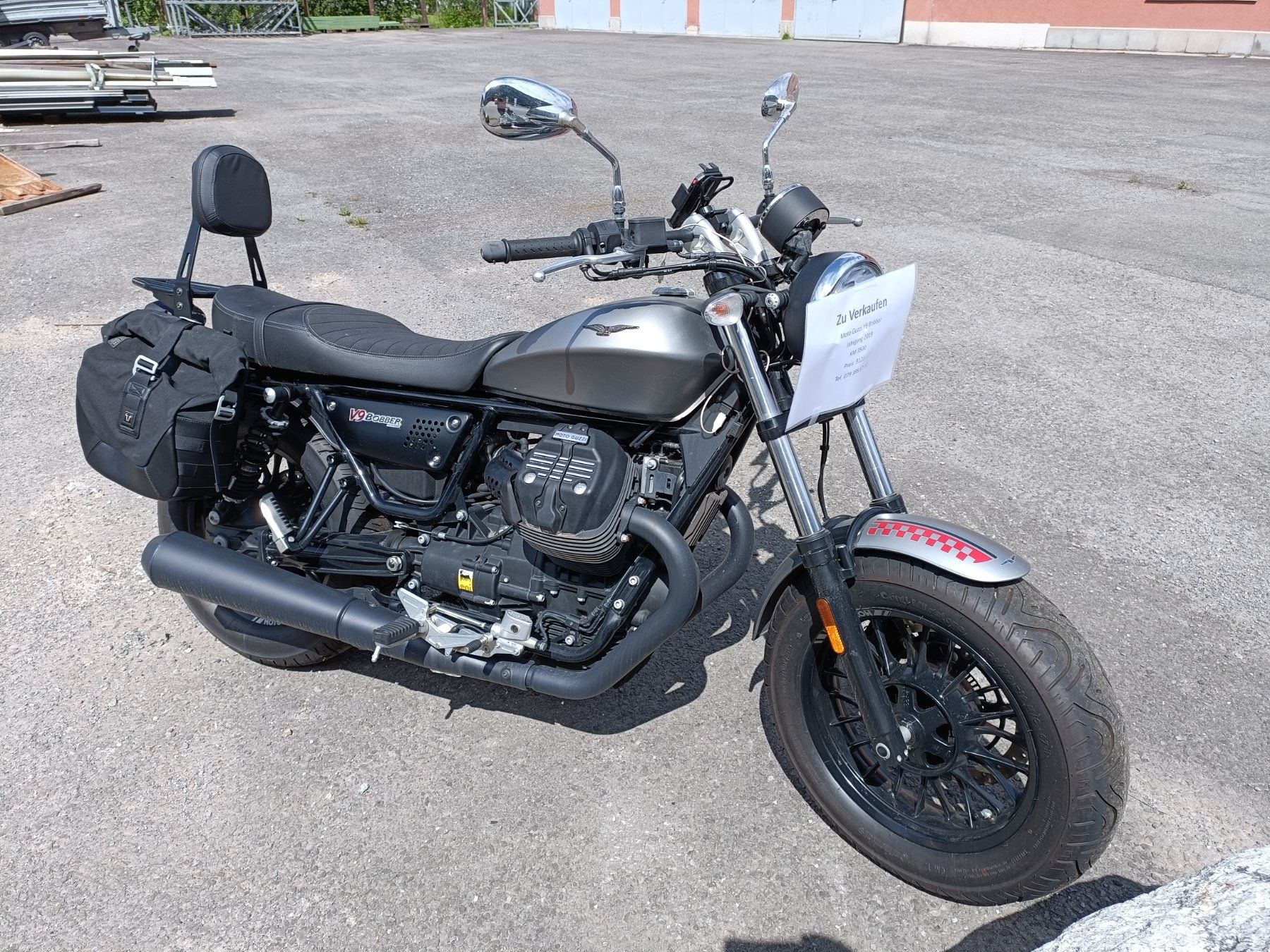 Moto Guzzi Touring: Moto Guzzi v9 bobber – Usato da Steckborn venduto da AusbilderLoretzGmbH 2