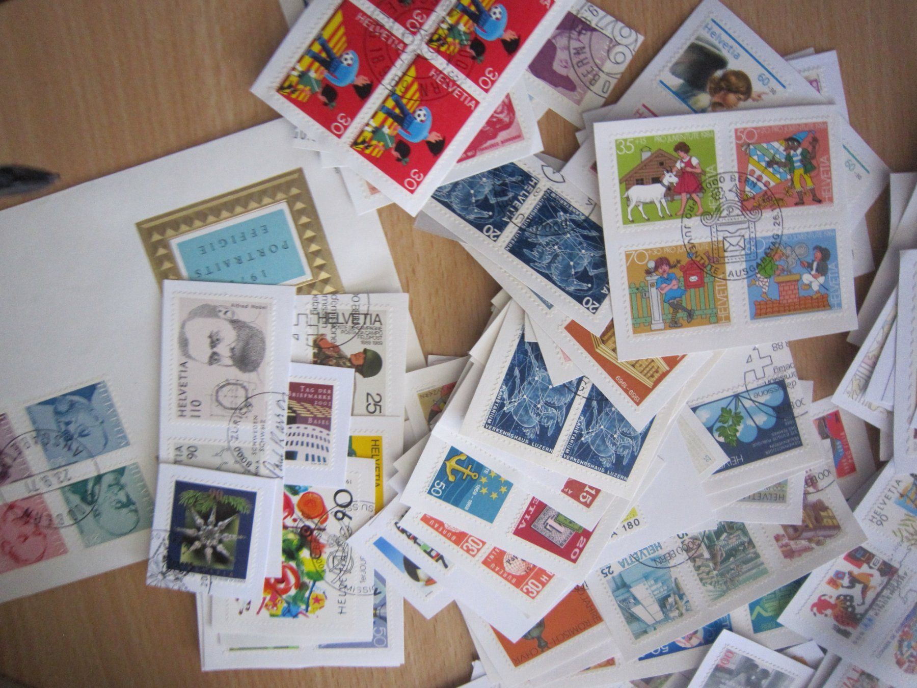 Alle Briefmarken: CH 08 Schöne Briefausschnitte bis ins 2000. – Gebraucht aus Giubiasco von sal_9j6w 3