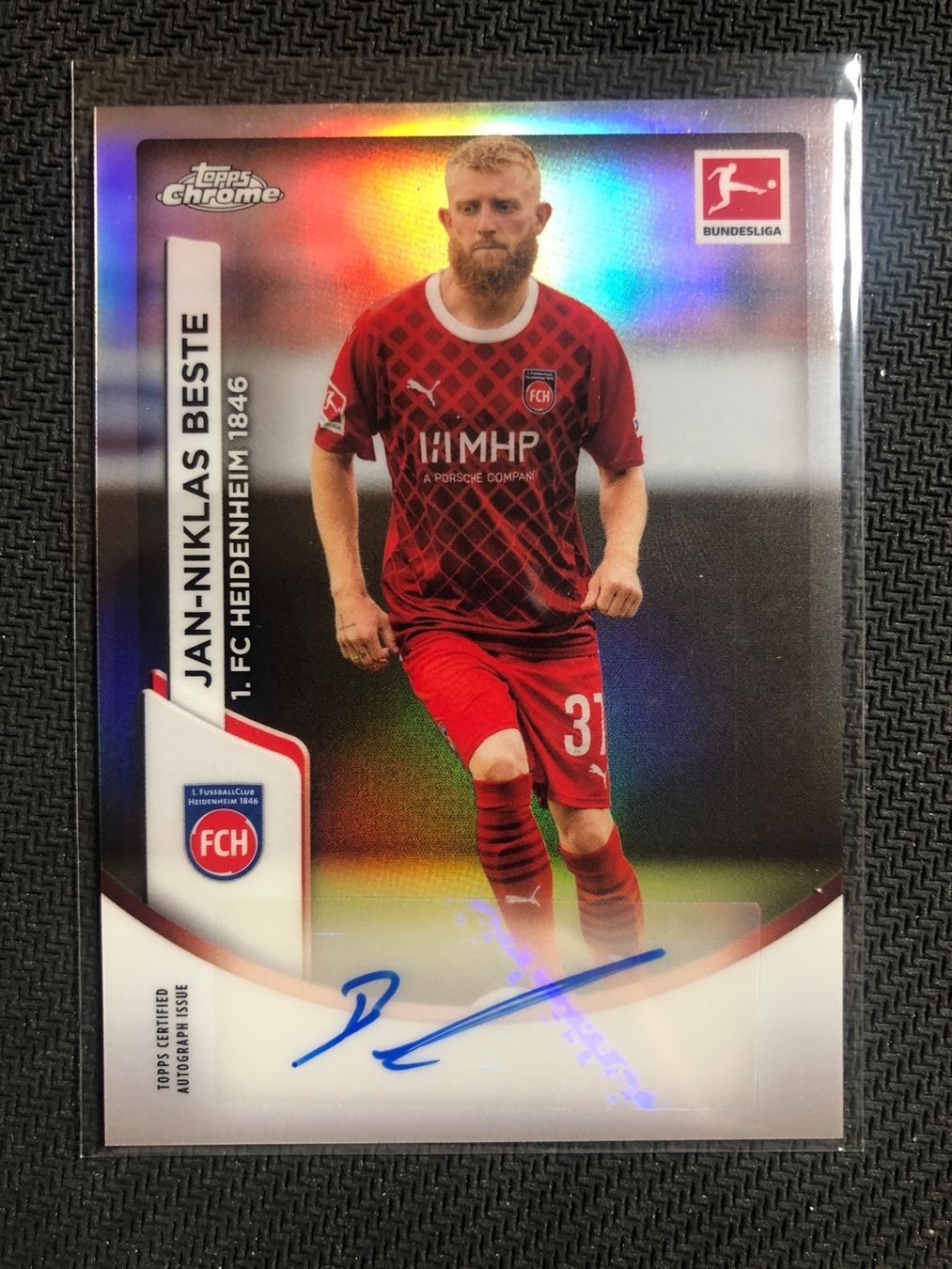 Topps Carte collezionabili: Topps Chrome Jan-Niklas Beste Autogramm – Usato da Wangenried venduto da Garagara