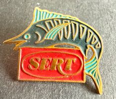 Pin’s Marlin SERT émail doré vintage