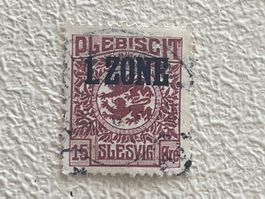 Schlesien Slask Briefmarke