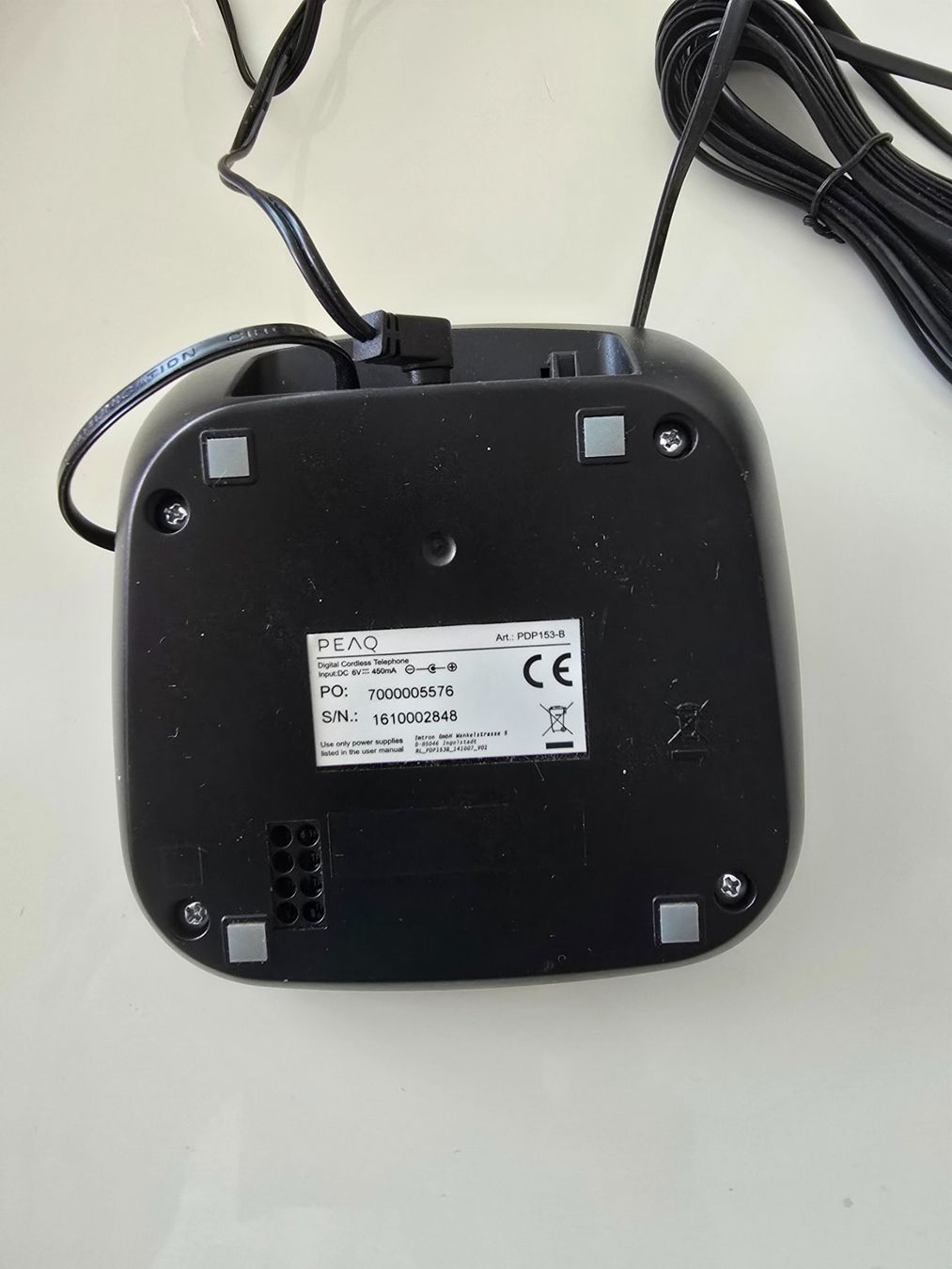 Telefone: Festnetztelefon PEAQ mit Anrufbeantworter – Neu (gemäss Beschreibung) aus Reinach AG von softwareladen 4