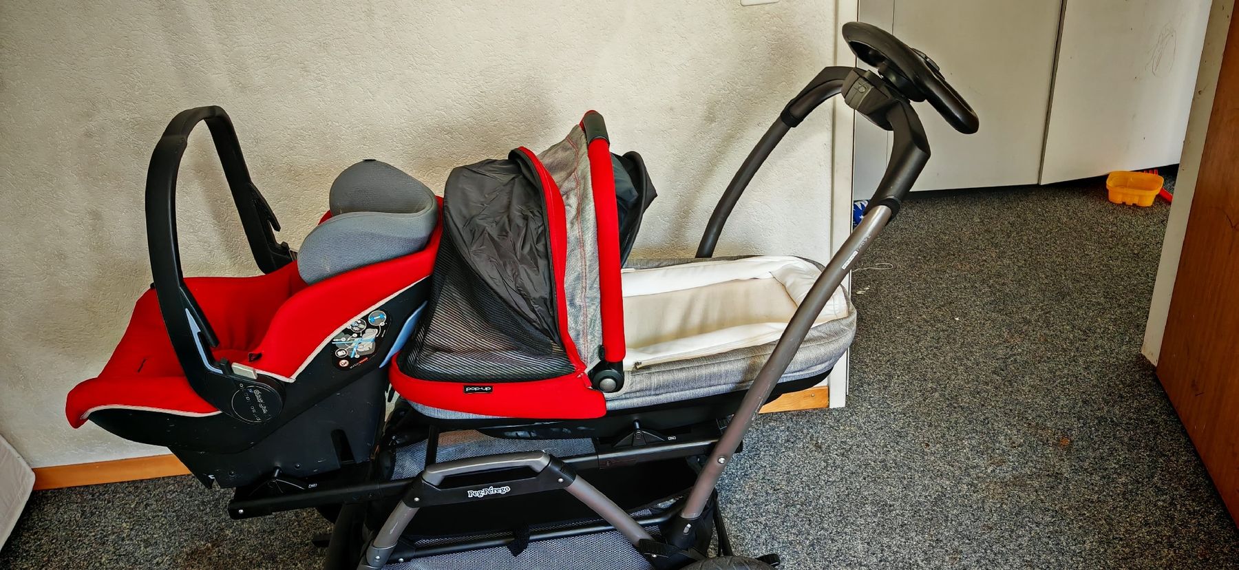 Peg Perego Kinderwagen: Poussette pour bébés jumeaux Peg Perego – Gebraucht aus Bern von Meriem00 9