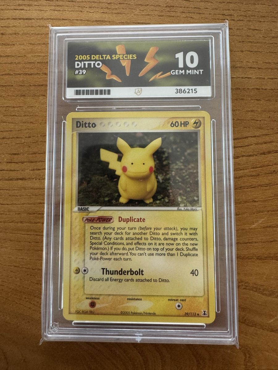Pokémon Carte collezionabili: Ditto Delta Species #39 ACE 10 2005 – Usato da Altendorf venduto da fivep