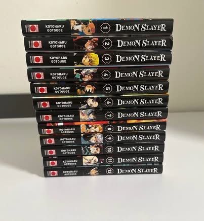 Comics: Lot Demon Slayer 1-12 – Gebraucht aus Genève von raul.gnv
