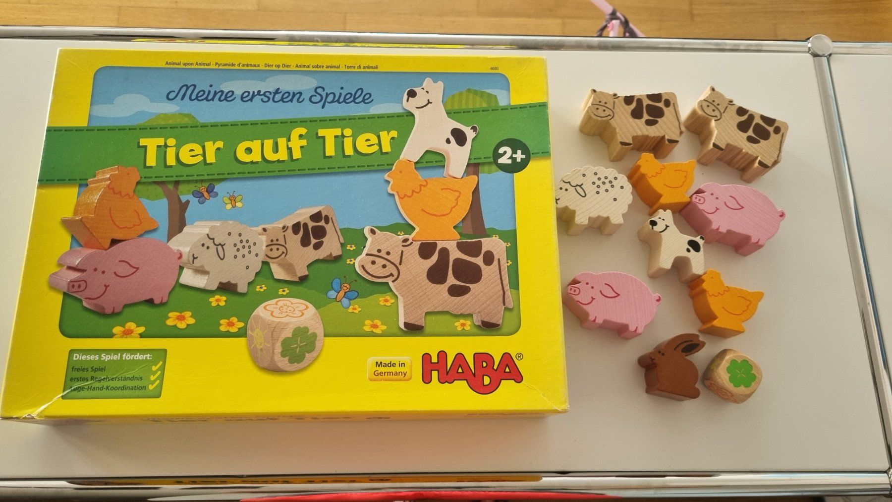 Haba Spiele: Spiel Tier auf Tier – Gebraucht aus Meilen von lisma29 1