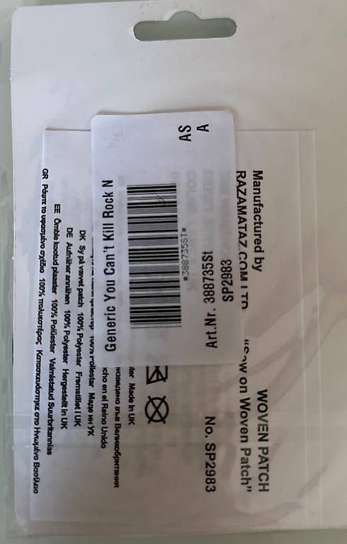 Tessuti: Patch in tessuto – Nuovo e nell'imballaggio originale da Mendrisio venduto da esthetic111 1