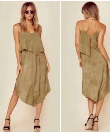 Kleid Olivegrün