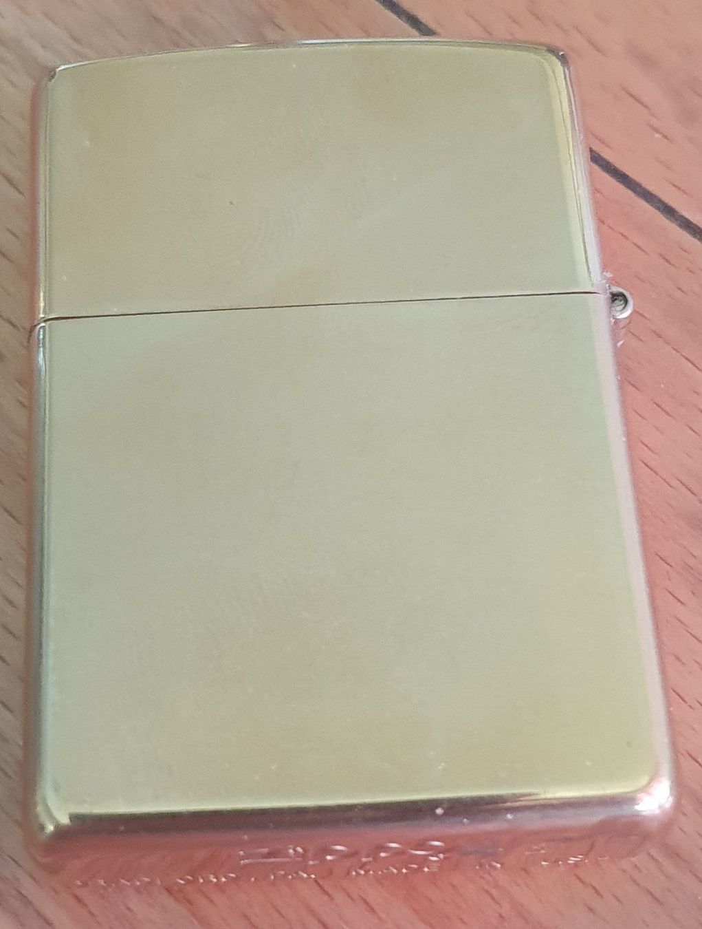 Zippo Accendini: Zippo Solid Brass Set 1994 mit Flasche & Tin NOS – Nuovo (secondo la descrizione) da Bern venduto da Llu 2