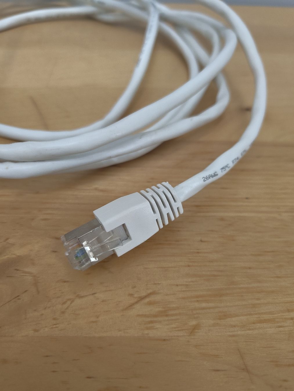 Kabel: Patchkabel, weiss, 3m, cat5e – Gebraucht aus Emmenbrücke von BlSi 2