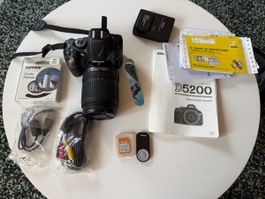 Nikon D5200 Camera with Accessories