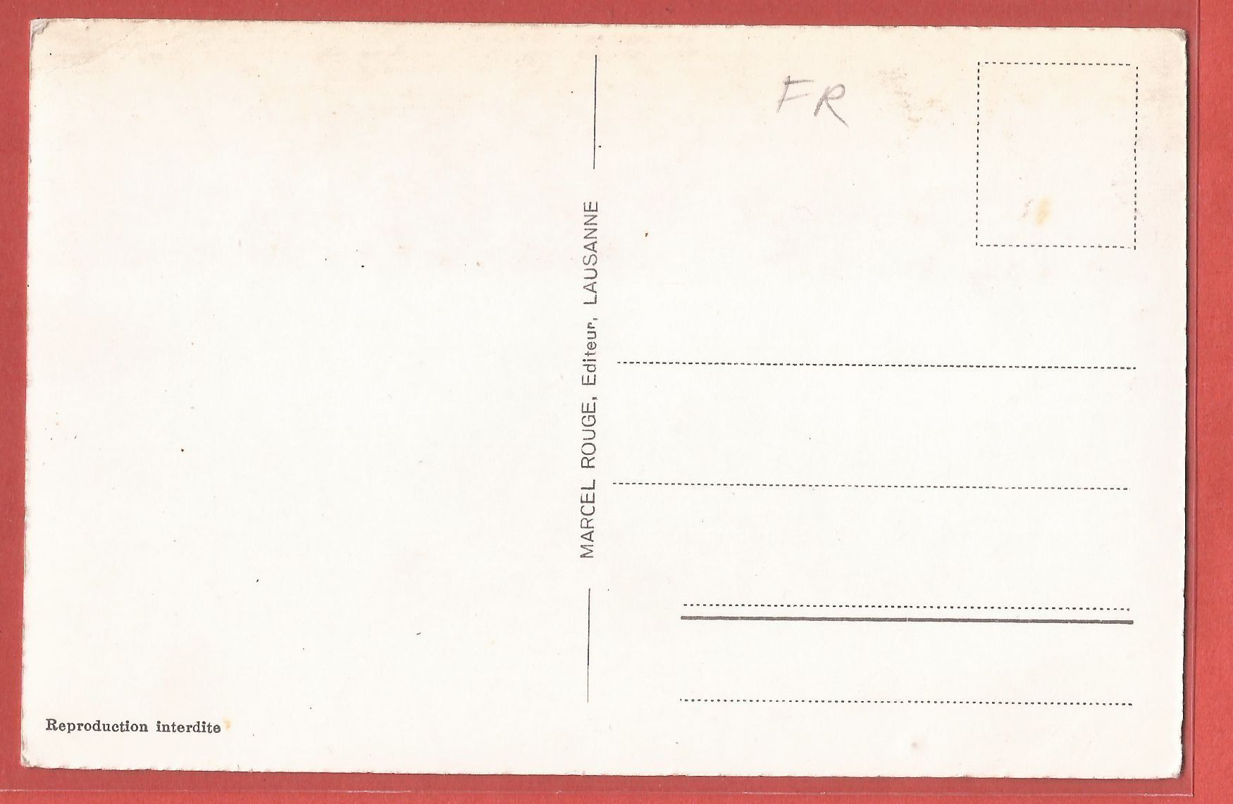 Cartes postales: Bulle - la Grand'rue mit Oldtimer - ca. 1950 – D'occasion à Fislisbach par Porano 1