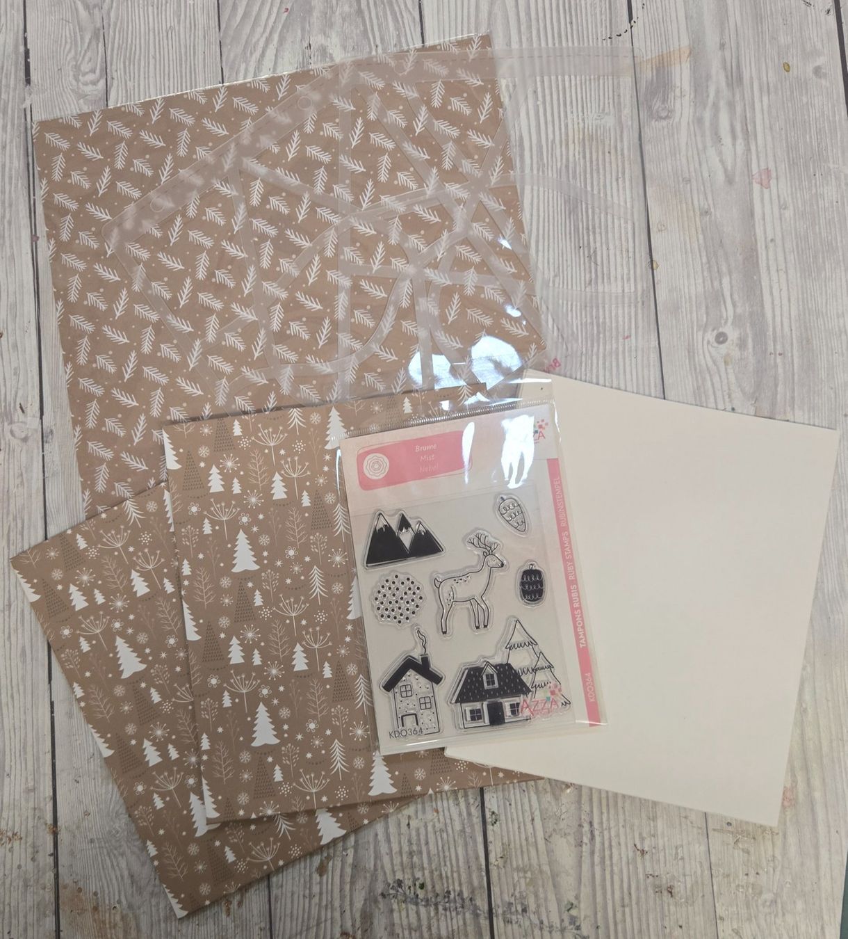 Timbri: Stempelset Weihnachten – Nuovo e nell'imballaggio originale da Gettnau venduto da Federwind
